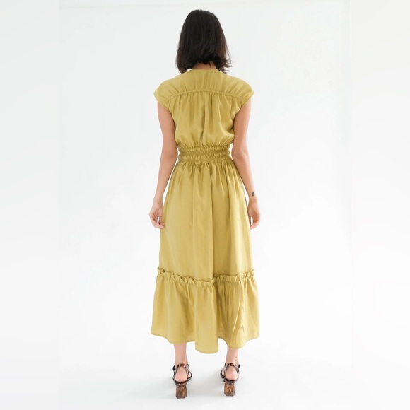 🫒Winona🫒 Boho Dress / Olive / Size L - Picture 7 of 11